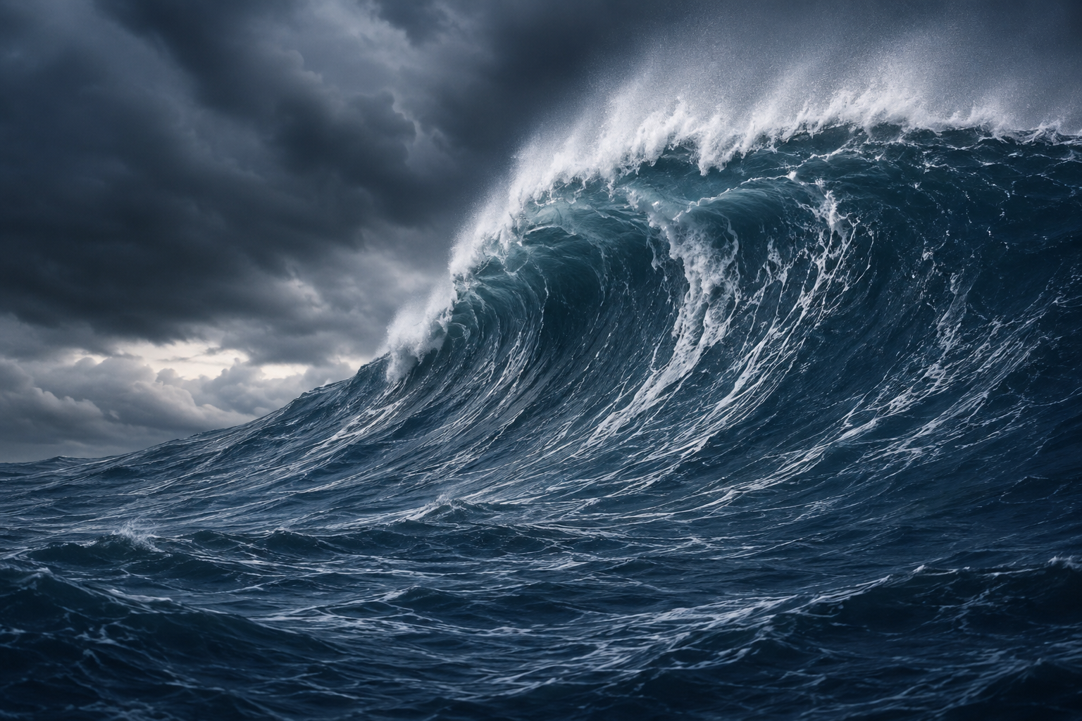 Ondas gigantes podem surgir no oceano mesmo com ventos fracos? Ondas gigantes podem surgir no oceano mesmo com ventos fracos?