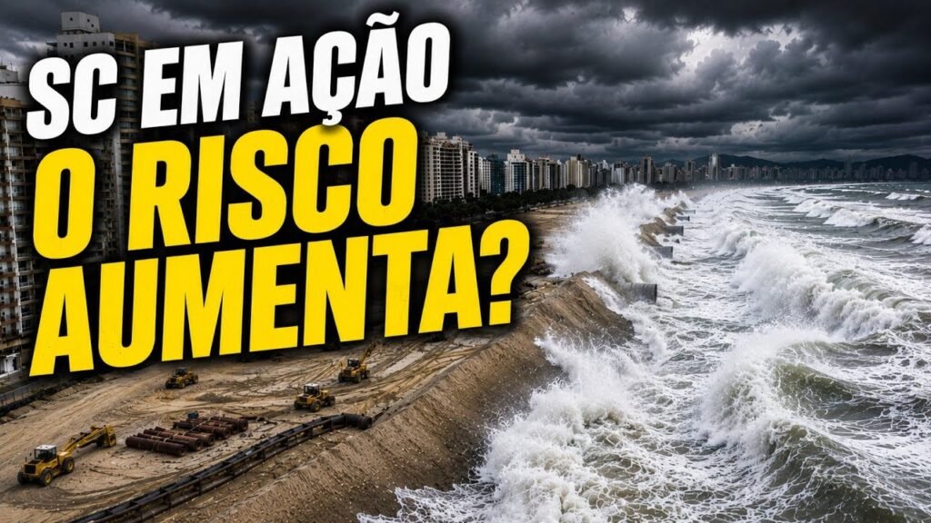 Avanço do Mar: O Que SC Está Fazendo? ressaca maritima em santa catarina