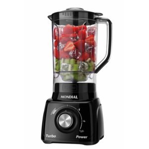 Liquidificador Turbo Power Mondial L-99 FB preto, 550W