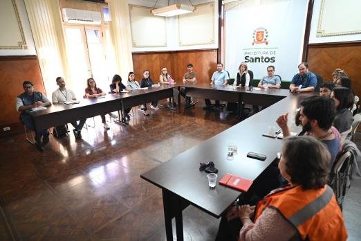 Santos cria grupo para planejar adaptação climática Santos cria grupo para planejar adaptação climática